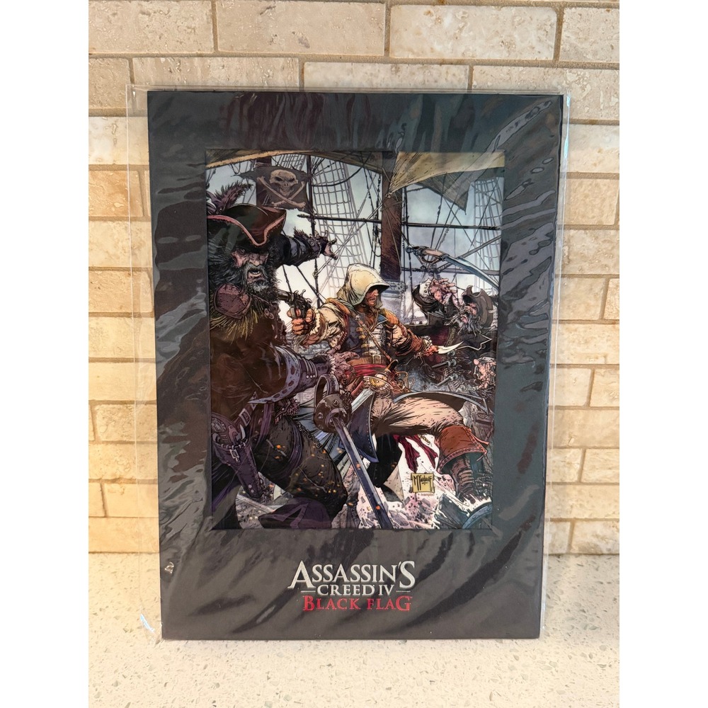 Assassin's Creed IV Black Flag GameStop Exclusive Limited Edition Cel Art